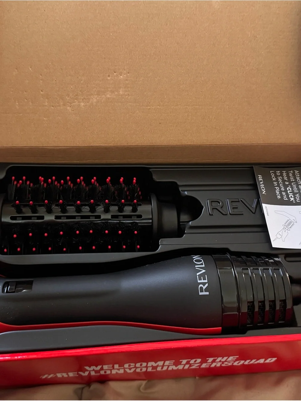 Revlon One-Step Volumizer Plus - Black & Red Hot Air Brush